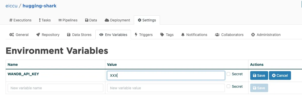 Valohai Environment Variables