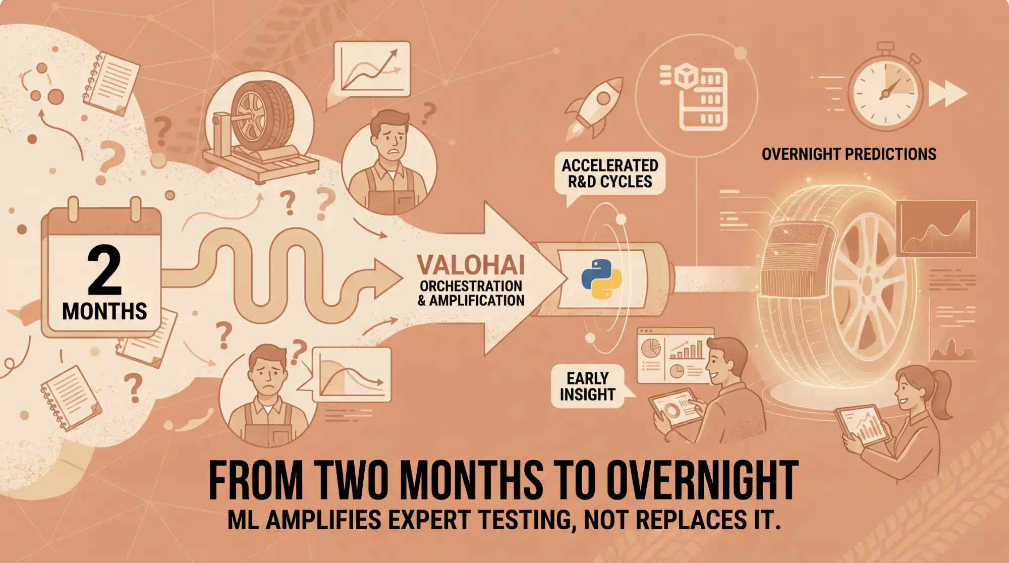 From two months to overnight visualization